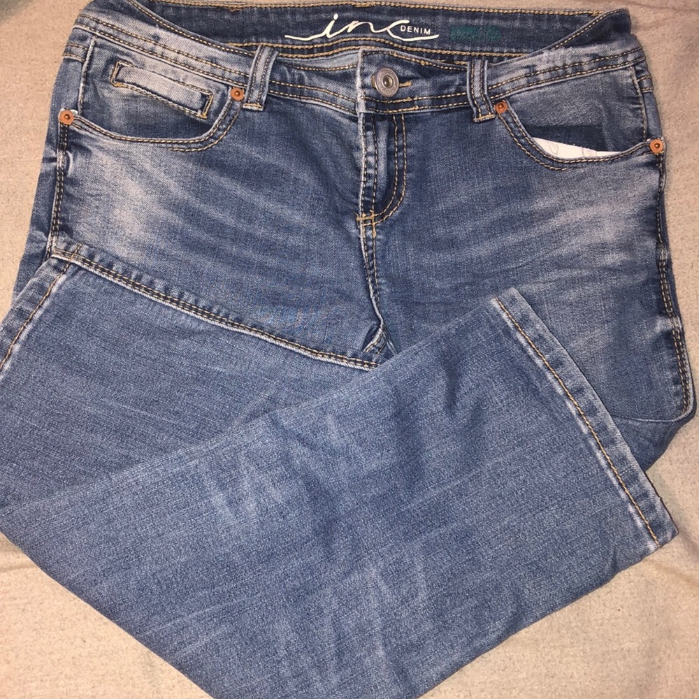 Inc denim capris